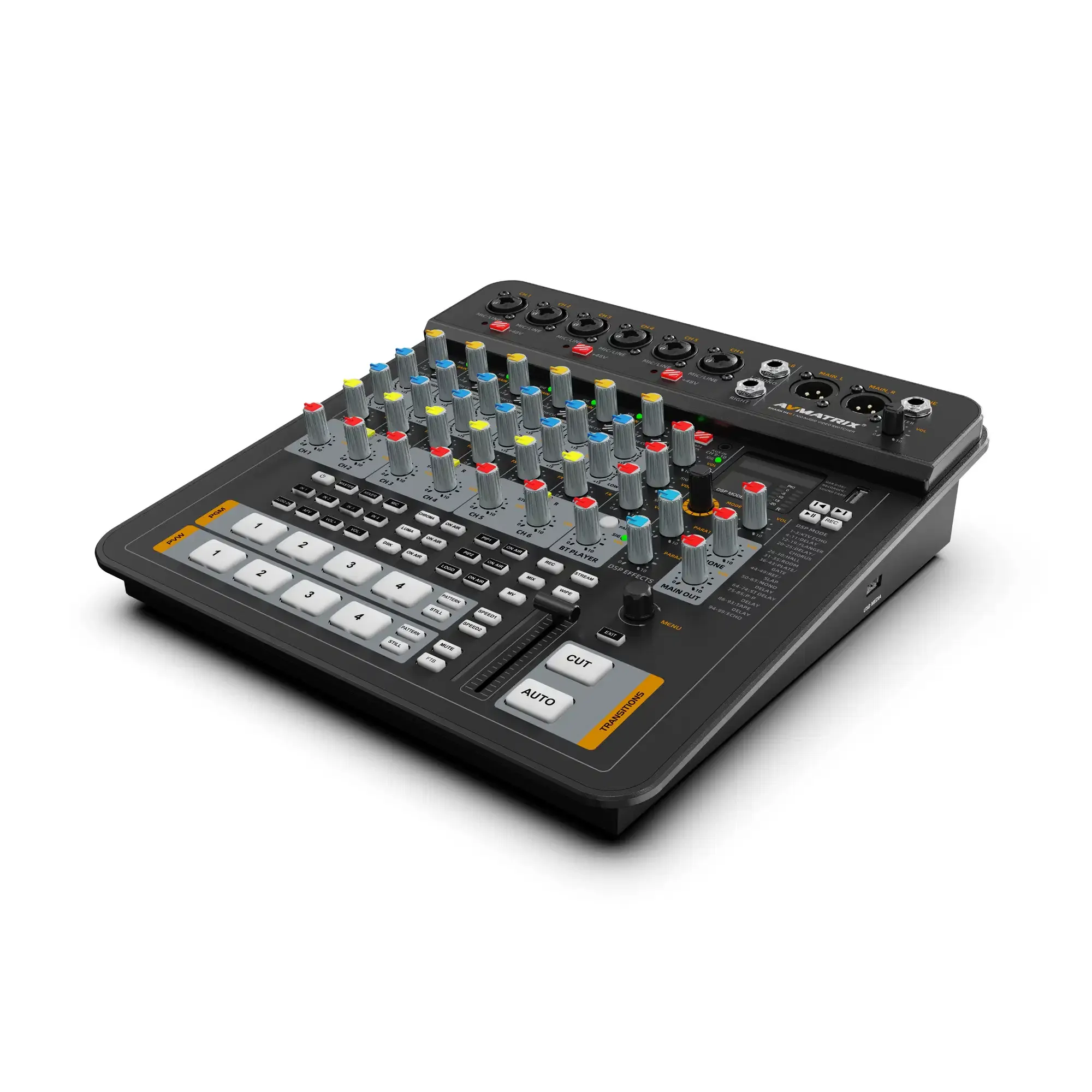 SHARK H4M/S4M-4-CH Audio & Video Switcher - Image 2