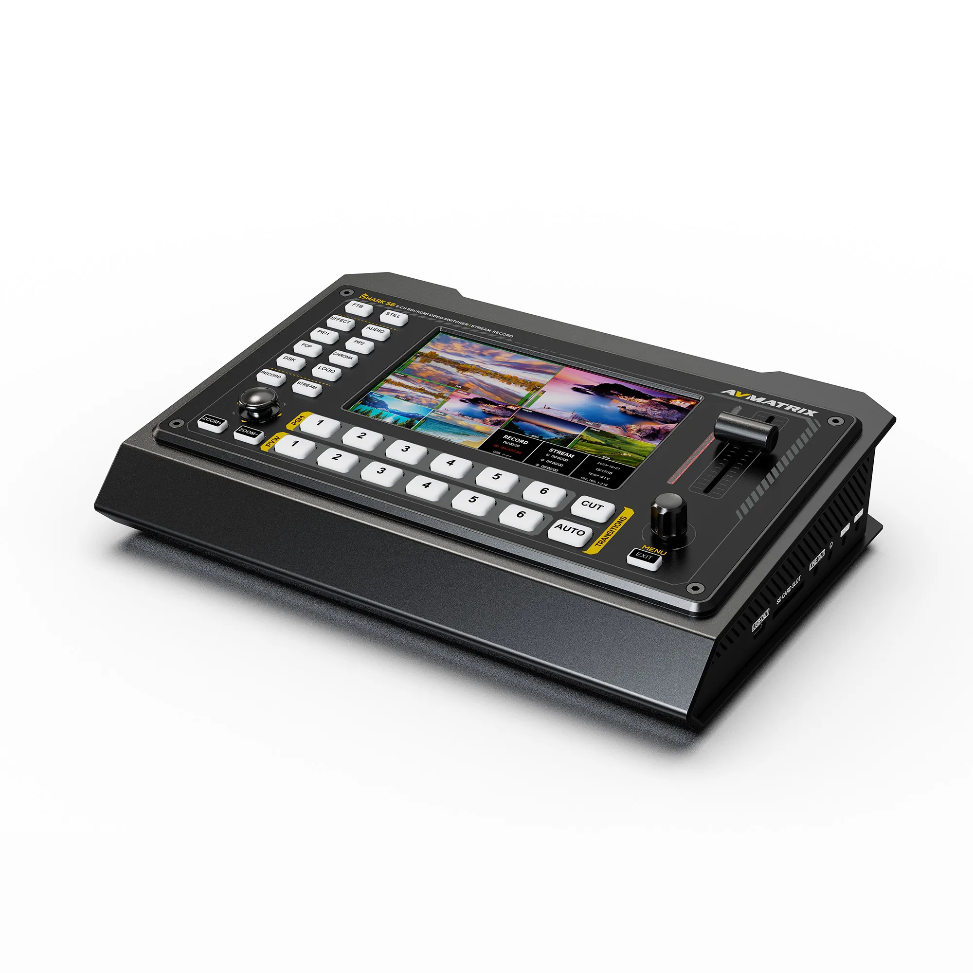 SHARK S6-6-CH HDMI/SDI Video Switcher - Image 2
