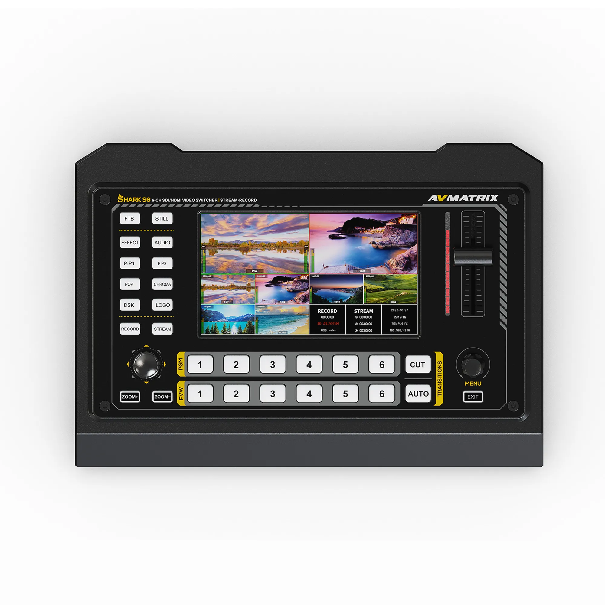 SHARK S6-6-CH HDMI/SDI Video Switcher